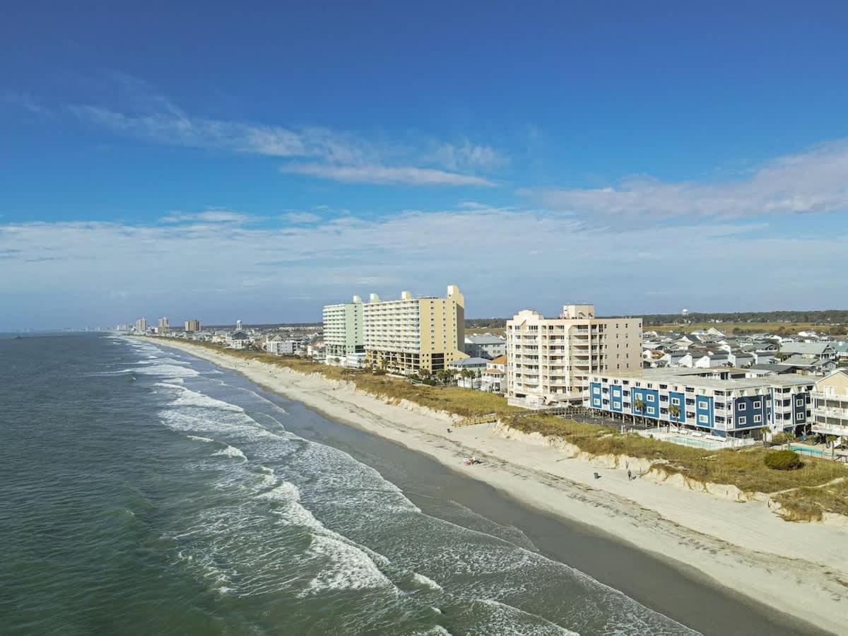 *2Br Oceanfront Retreat*King Ensuite*Pool*Nmb Cherry Grove*Pc4 Myrtle Beach Exterior foto